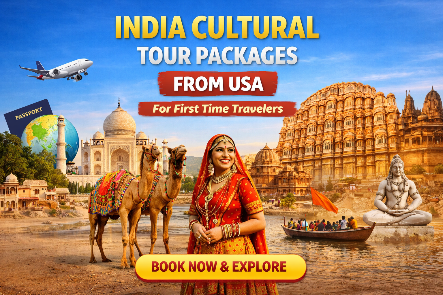 india cultural tour packages from usa for first time travelers
