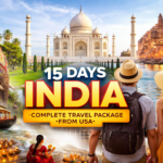 Discover the best 15 days India complete travel package from USA with WingFlyTravels. Explore affordable, luxury, customized and all-inclusive tours with flights and detailed itinerary.